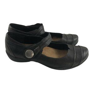 Taos Women’s Shoe Bravo Size 6.5 M Black Leather M